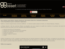 Tablet Screenshot of maison-bossert.fr
